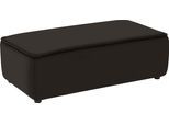 Hocker W.SCHILLIG "around-the-block", braun (braun z59), B:120cm H:39cm T:60cm, Longlife Xtra-Leder Z59: Glattleder mit modischer Prägung. Hautstärke 0, 9 - 1, 1 mm, Hocker, Hocker, mit eleganter Biese
