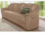 3-Sitzer SIT & MORE "Bansin", braun, B:198cm H:94cm T:95cm, Luxus-Microfaser ALTARA NUBUCK (100% Polyester);SOFTLUX-Kunstleder;NaturLEDER (echtes Rindsleder)/Korpus SOFTLUX-Kunstleder, Sofas, 3-Sitzer, inklusive Federkern