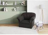 Sessel DOMO COLLECTION "Pegnitz zeitlos, elegante Armlehnen, komfortabel", braun (espresso), B:105cm H:82cm T:82cm, 92% Polyester, 8% Nylon, Sessel, Sessel