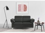 2-Sitzer SIT & MORE "Arngast", grau (anthrazit), B:156cm H:84cm T:93cm, Sofas, 2-Sitzer, inklusive Federkern und Kopfteilverstellung
