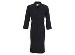 Unisex-Bademantel CARL ROSS "35100" Gr. XXL, blau (night blau), XXL, Baumwoll-Mix, Hausmäntel, Unisex-Bademantel, besonders pflegeleicht