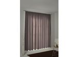Vorhang ADAM "Uni Collection" Gr. 3, braun (dunkelbraun), B:145cm H:225cm, Jacquard, Baumwolle (Bio-Baumwolle), Gardinen, Vorhang, aus 100% Bio-Baumwolle
