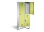 C+P Kombi-Spind Evolo, H1850xB810xT500mm, Front Viridingrün, Korpus Lichtgrau (48610-22) ; C + P Möbelsysteme (48610-22|S10021)