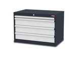 STIER Schubladenschrank mit 4 Schubladen BxTxH 900x575x620 mm (904165)