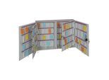 Eichner Zweitüriger Schlüsselschrank aus Metall 420 x 600 x 130 mm (9201-00008)