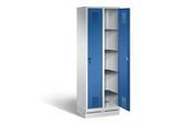 C+P Wäsche-Spind Evolo, H1800xB610xT500mm, Front Enzianblau, Korpus Lichtgrau (48020-20B) ; C + P Möbelsysteme (48020-20B|S10005)