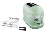 KITCHENAID Toaster "5KMT2204EPT Pistazie", pistazie, B:18cm H:22,5cm T:33cm, Toaster, mit Sandwichzange