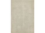 Teppich OTTO HOME "Santos", beige (creme), B:160cm H:27mm L:230cm, Polyester, Teppiche, Teppich, Uni-Farben, sehr weicher Flor, fußwarm