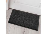 Fußmatte OTTO HOME "Fresh Step, Made in Belgium", schwarz, B:40cm H:9mm L:60cm, Obermaterial: 100% Polyamid, Teppiche, Fußmatte, für den Eingangsbereich, Uni-Farben, rutschhemmend, robust, waschbar