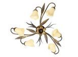 Deckenleuchte Alga Bronzefarben max. 6 Watt Deckenlampe
