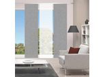 Schiebegardine VISION S "PIVE 3er SET" Gr. 1, grau, B:60cm H:260cm, Polyester, Gardinen, Schiebegardine, Schiebevorhang Digidruck 3er Set PIVE