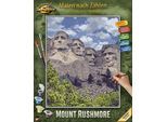 Malen nach Zahlen SCHIPPER "Meisterklasse Premium - Mount Rushmore", bunt, Malvorlagen, KinderB:40cm H:50cm, Malen nach Zahlen, Made in Germany, B:40cm H:50cm