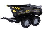 Kinderfahrzeug-Anhänger ROLLY TOYS "Halfpipe Krampe", schwarz, Spielfahrzeug-Anhänger, KinderB:45cm H:43cm L:89cm, Kunststoff, Kinderfahrzeug-Anhänger, für Trettraktoren, B:45cm H:43cm L:89cm