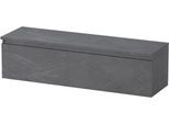 Lowboard HOME AFFAIRE "Infinity Breite 138 cm, TV-Schrank mit 1 Schubkasten", grau (bleigrau (piombo)), B:138cm H:40cm T:40cm, Sideboards, Lowboard, (2 Innenfächer), TV-Board stehend, verschiedene Farben