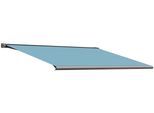 Kassettenmarkise WISMAR "S-Compact", blau, B:250cm H:19cm, Polyacryl, Markisen, Kassettenmarkise