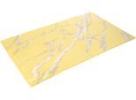 Badematte VOSSEN "»Marble«", gelb (citro), H:16mm, Polyacryl, Badematten, Badematte