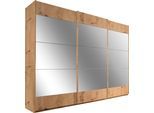 Schwebetürenschrank RAUCH "Kleiderschrank Schrank Garderobe Wäscheschrank Ankleide MALIBU", braun (eiche artisan), B:271cm H:210cm T:62cm, Holzwerkstoff, Schränke, Schwebetürenschrank, mit großflächigen Türen, großzügiger Stauraum MADE IN GERMANY