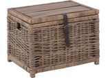 Truhentisch HOME AFFAIRE, grau, B:51cm H:31cm T:36cm, Truhen, Truhentisch