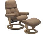 Relaxsessel STRESSLESS "Ruby", braun (latte batick), B:74cm H:97cm T:74cm, Leder PALOMA: Paloma ist ein durchgefärbtes Semianilin-Möbelleder mit natürlicher Narbung. Es wurde mit einer leichten Oberflächenbehandlung versehen, um es beständiger zu machen. Paloma ist weich im Griff und hat eine warme Ausstrahlung. Es ist atmungsaktiv und feuchtigkeitsabsorbierend. Paloma wird besonders von all jenen