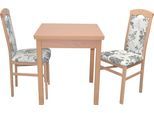 HOFMANN LIVING AND MORE "Berta" Spar-Set, 1 Tisch, 2 Stühle, 3 Stk. tlg.