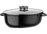 Bräter GSW "Cermica Induktion", schwarz, B:25cm L:38cm, Töpfe, Bräter, Induktion