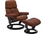 Relaxsessel STRESSLESS "Ruby", braun (copper paloma), B:74cm H:97cm T:74cm, Leder PALOMA: Paloma ist ein durchgefärbtes Semianilin-Möbelleder mit natürlicher Narbung. Es wurde mit einer leichten Oberflächenbehandlung versehen, um es beständiger zu machen. Paloma ist weich im Griff und hat eine warme Ausstrahlung. Es ist atmungsaktiv und feuchtigkeitsabsorbierend. Paloma wird besonders von all jene
