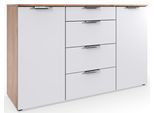 Wimex "Level by fresh to go" 2-türig, mit 4 Schubladen und soft-close Funktion, 135cm breit