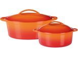 Topf-Set GSW "Orange Shadow", orange, Töpfe, Topf-Set, Induktion