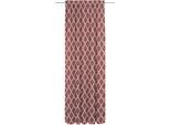 Vorhang ADAM "Maroccan Shiraz" Gr. 1, rot, B:142cm H:145cm, Jacquard, Baumwolle, Gardinen, Vorhang, aus 100% Bio-Baumwolle