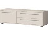 TV-Board OTTO HOME "Piano", beige (beige 71 hochglanz), B:150cm H:46,2cm T:45,2cm, Holzwerkstoff, Sideboards, TV-Board, UV lackiert, mit Soft-Close-Funktion