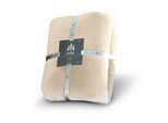 Wohndecke IRISETTE "Relax 8900", beige (sand), B:150cm L:200cm, Kunstfaser, Wohndecken, Wohndecke, kuschelig weich und pflegeleicht