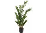 Kunstpflanze CREATIV GREEN "Zamifolia", grün, H:110cm, Kunststoff, Kunstpflanzen, Kunstpflanze