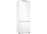 SAMSUNG Einbaukühlgefrierkombination "BRB38G705DWW", Energieeffizienz: D, silber (weiß), B:69cm H:193,5cm T:55cm, Kühlschränke, Einbaukühlgefrierkombination