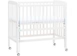 Beistellbett FILLIKID "Nino", Baby, Gr. Liegefläche B/L: 45cm x 90cm, kein Härtegrad, weiß, Massivholz, Babybetten Beistellbett, inkl. Matratze; Made in Europe