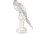 Sammelfigur GOEBEL "Deko-Objekt Ara", weiß, B:21cm H:31cm T:12cm, Porzellan, Dekofiguren, Sammelfigur