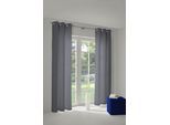 Vorhang ADAM "Graphic Ventus" Gr. 4, blau (dunkelblau), B:145cm H:245cm, Jacquard, Baumwolle (Bio-Baumwolle), Gardinen, Vorhang, aus 100% Bio-Baumwolle