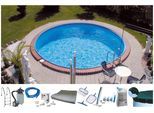 Rundpool MY POOL BWT "PREMIUM", weiß, H:135cm Ø:400cm, Schwimmbecken, Rundpool, Tiefe 1,35 m, in versch, Größen erhältlich