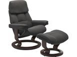 Relaxsessel STRESSLESS "Ruby", grau (rock paloma), B:74cm H:97cm T:74cm, Leder PALOMA: Paloma ist ein durchgefärbtes Semianilin-Möbelleder mit natürlicher Narbung. Es wurde mit einer leichten Oberflächenbehandlung versehen, um es beständiger zu machen. Paloma ist weich im Griff und hat eine warme Ausstrahlung. Es ist atmungsaktiv und feuchtigkeitsabsorbierend. Paloma wird besonders von all jenen g