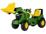 Trettraktor ROLLY TOYS "rollyFarmtrac Premium II John Deere 7310R", grün, Tretfahrzeuge, KinderB:52,5cm H:76cm T:150cm, Kunststoff, Trettraktor, inkl. rollyTrac Lader, B:52,5cm H:76cm T:150cm