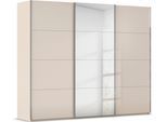 rauch "Kleiderschrank Schrank Garderobe Schlafzimmerschrank SCALE-FYRA" edle viergeteilte Türen Spiegel/Glas-Mix viele Farben MADE IN GERMANY