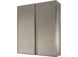 Schwebetürenschrank STAUD "Sinfonie Plus, edles Design in hochwertiger Qualität, Made in Germany", beige (sandglas), B:225cm H:222cm T:68cm, Holzwerkstoff, Schränke, Schwebetürenschrank, Mit vier verschiedenen Ausstattungsvarianten
