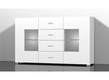 Sideboard HÖLTKEMEYER "Happy", weiß (weiß, weiß), Sideboards, Sideboard, Breite 150 cm