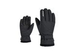 Skihandschuhe ZIENER "ZI-lady 1336 GTX", Damen, Gr. M, schwarz, Kunstfaser, Handschuhe Skihandschuhe
