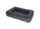 Kerbl Pet Kuschelbett Platin Ortho 1,17 m, 80 cm, 18 cm