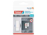 Klebestreifen tesa®, für Wiederverwendung des Klebenagels für Tapete & Putz mit Haftkraft bis 0,5 kg, 2-seitig, ablösbar, 9 St.