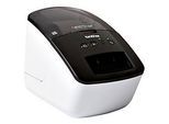 Brother Etikettendrucker QL-700, Thermodirektdruck, 300 dpi, 93 Etiketten/min, USB, Auto-Cutter, grau-schwarz