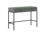 Boxxx Konsolentisch Maggiore, Grün, Holzwerkstoff, 2 Schublade(n) Schubladen, rechteckig, eckig, 104.2x77x50 cm, Wohnzimmer, Wohnzimmertische, Konsolentische