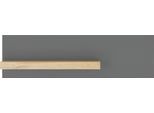 Wandregal HOME AFFAIRE "CiTY/GiRON", grau (anthrazit), B:140cm H:40cm T:17cm, Holzwerkstoff, Regale, Wandregal