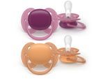 Philips Avent Ultrasoft SCF093/03 18+m tétine Girl 2 pcs