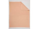 Wohndecke BIEDERLACK Gr. 1, beige (sand), B:150cm L:200cm, 100% Baumwolle, Wohndecken, Wohndecke